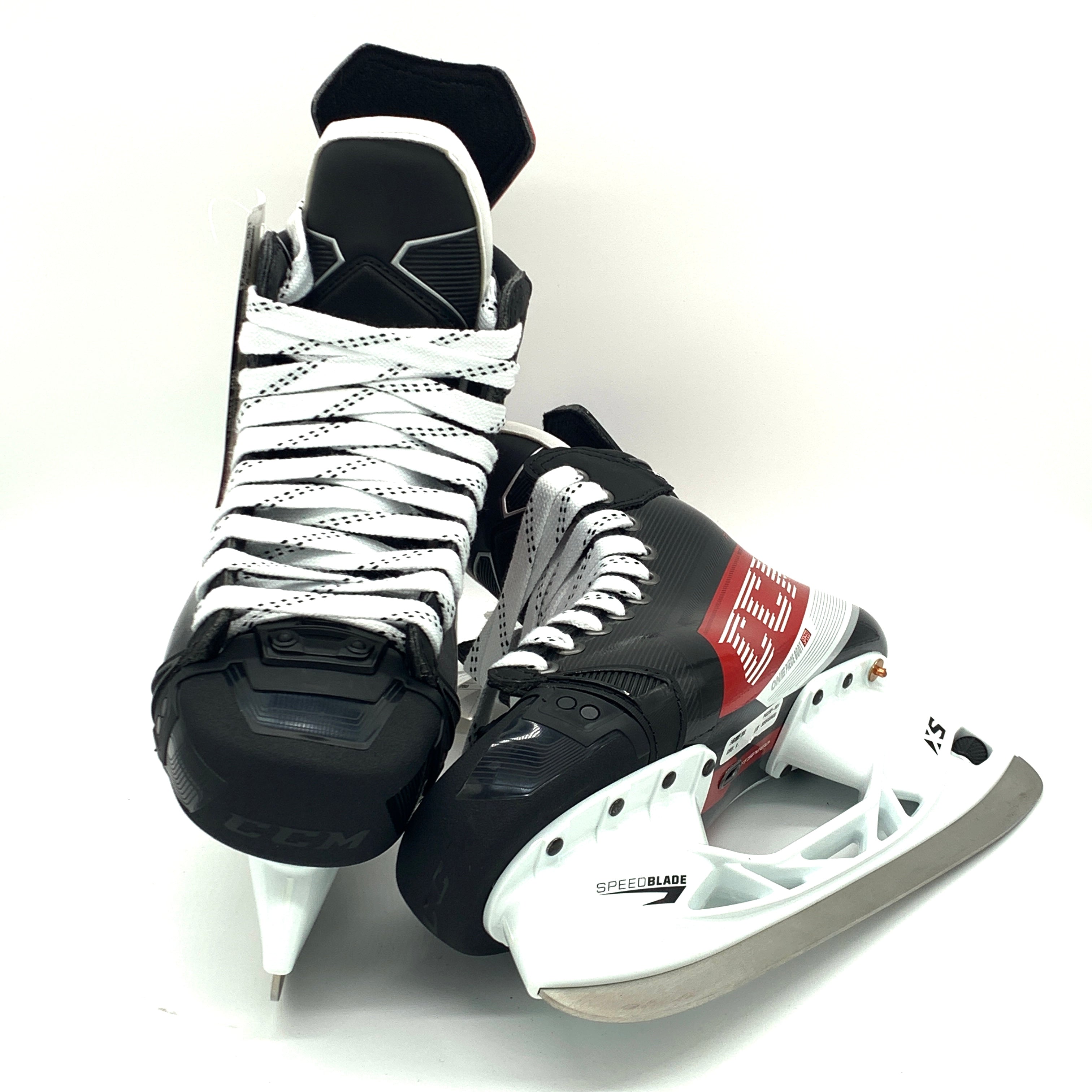 CCM Jetspeed FT4 Pro - Patins de hockey Pro Stock - Taille 9D - Joel Farabee